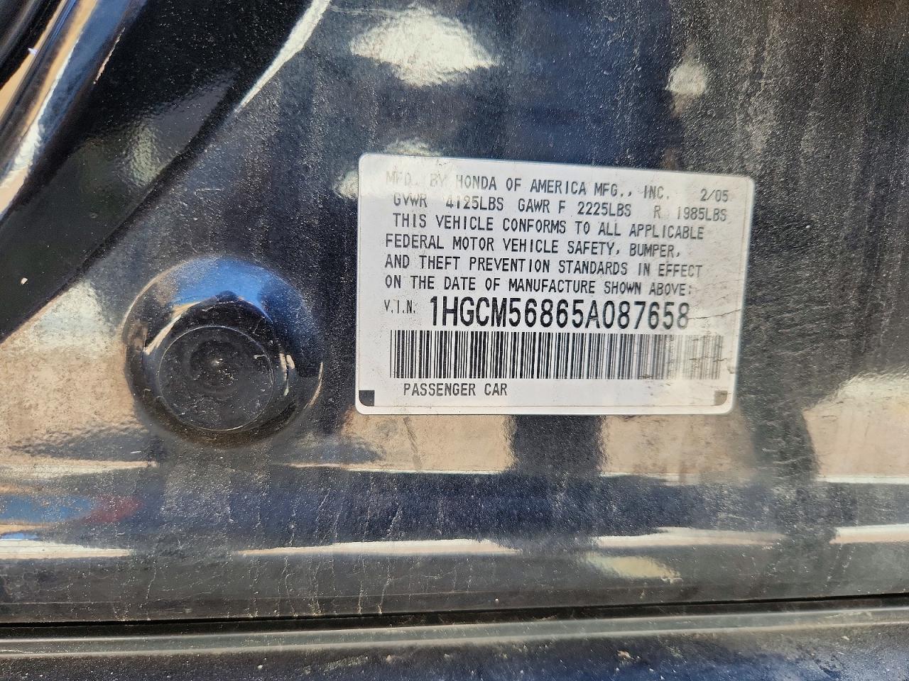 Honda Accord Ex