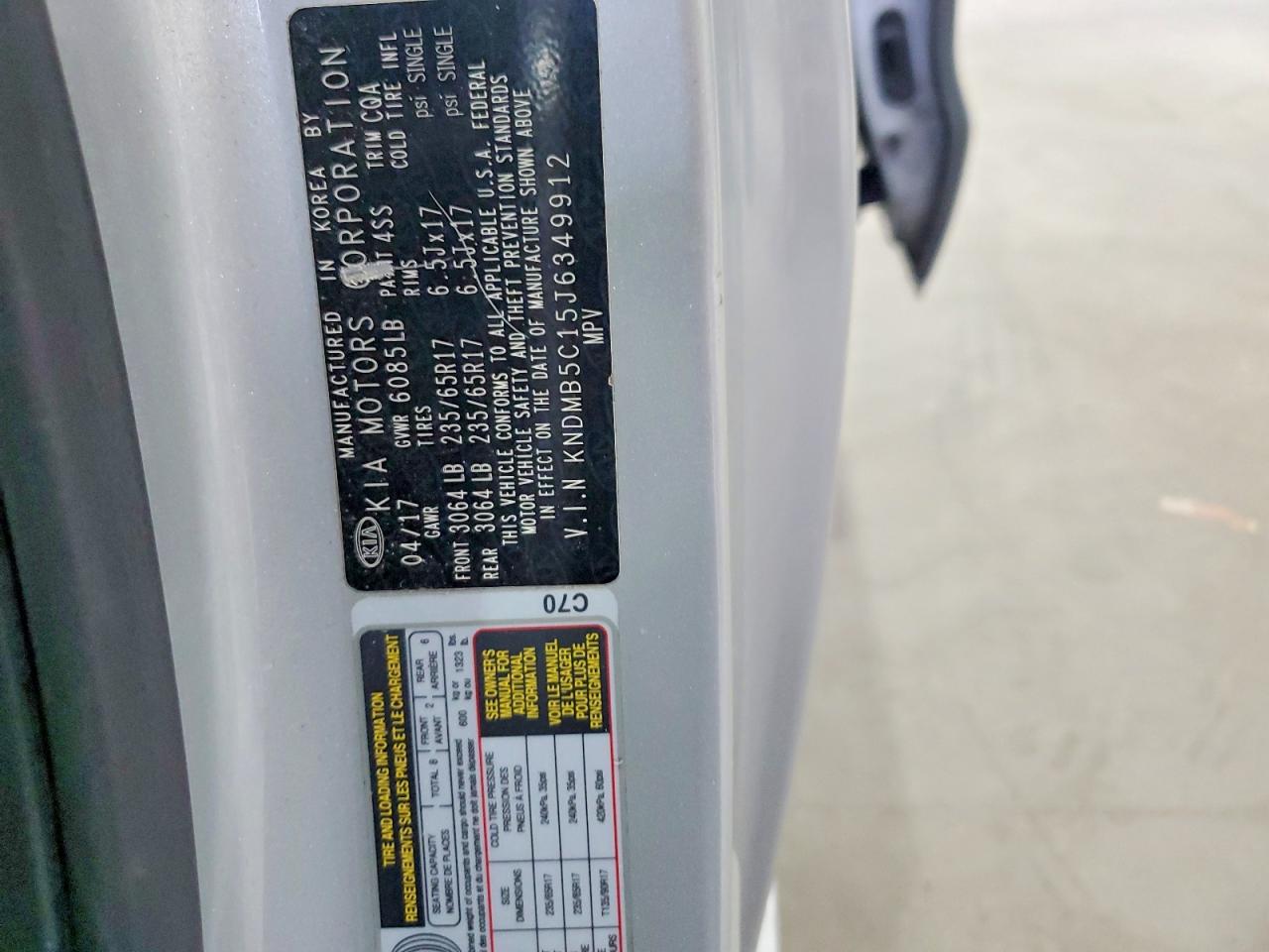 Kia Sedona Lx