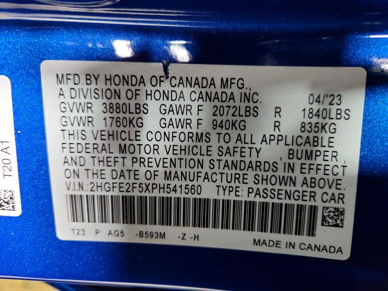 Honda Civic Sport