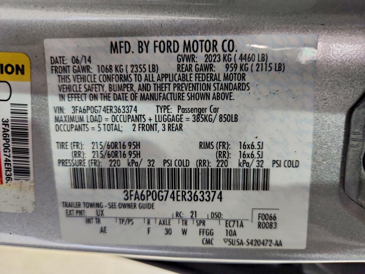 Ford Fusion S