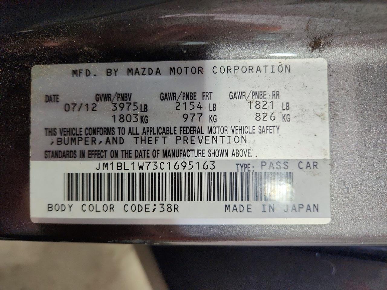 Mazda 3 I