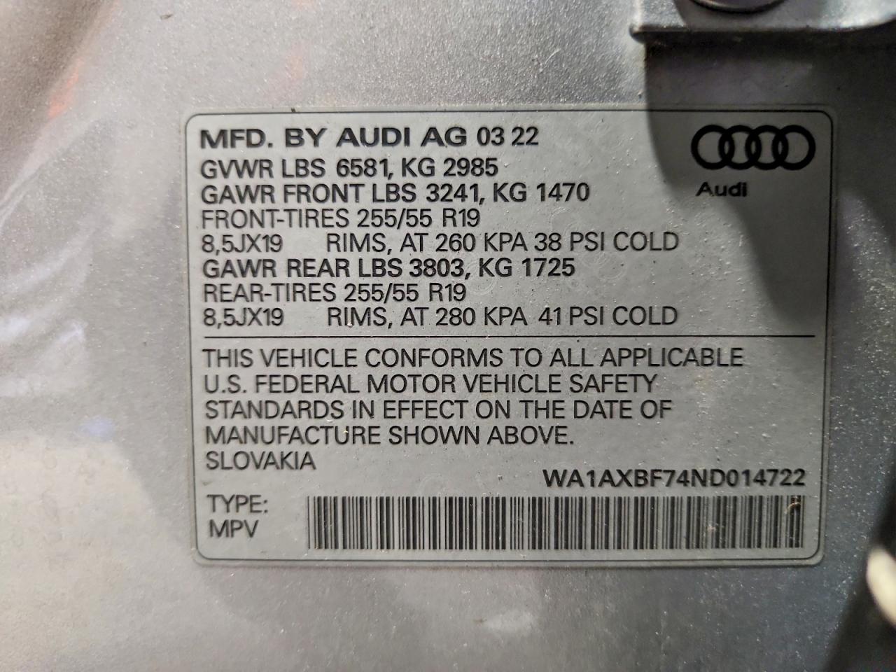 Audi Q7 Premium