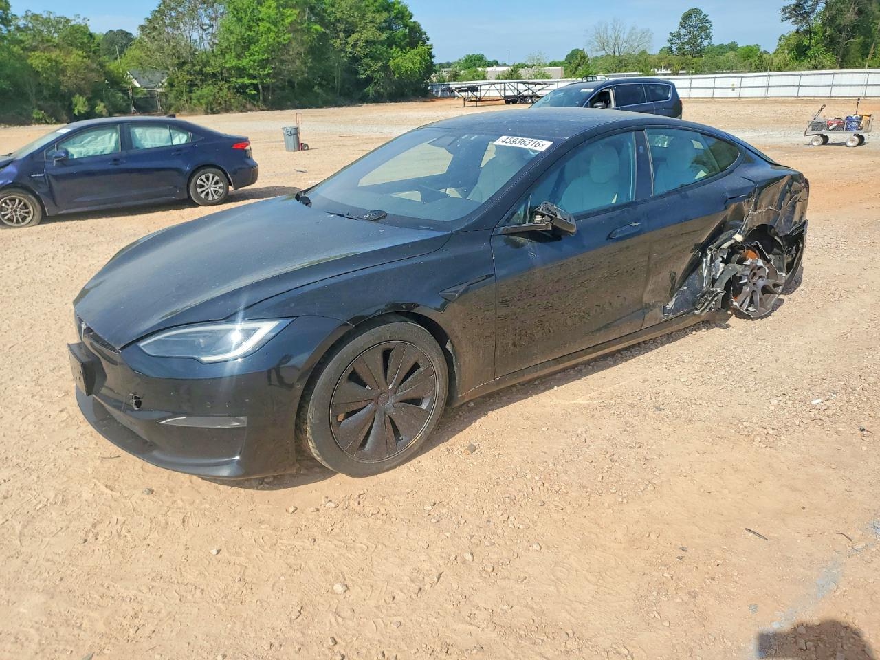 Salvage Tesla Model S Image