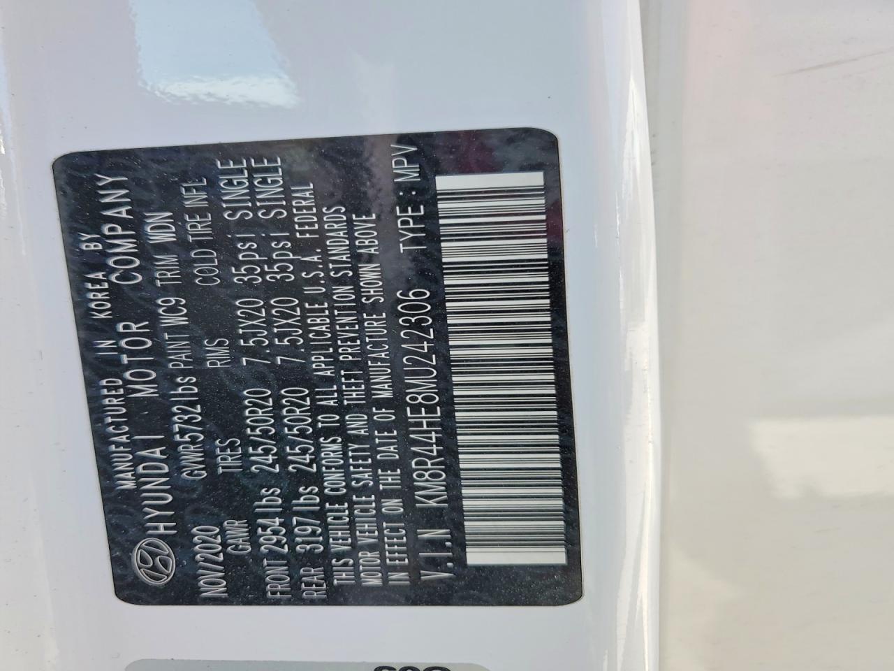 Hyundai PALISADE Sel