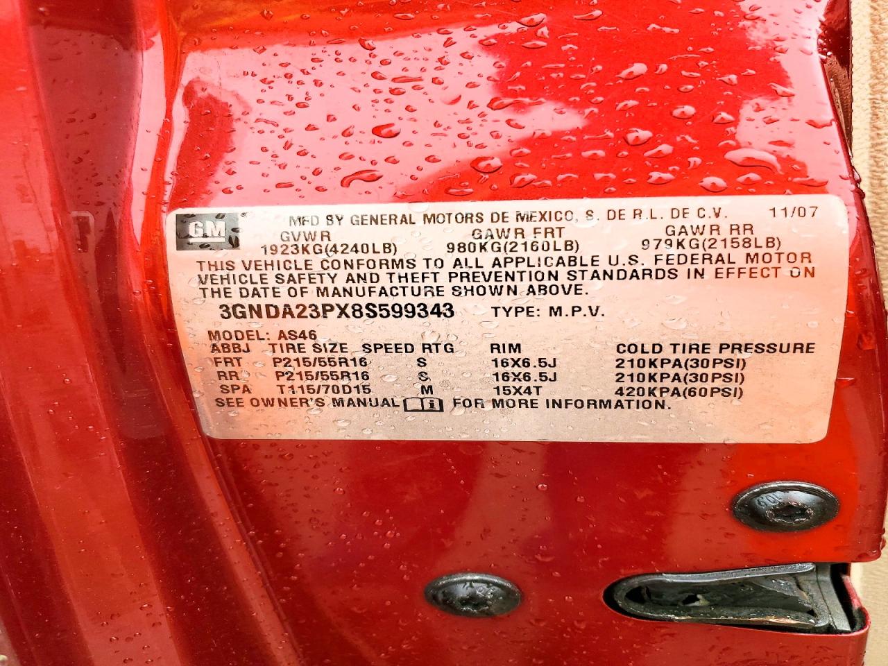 Chevrolet HHR Lt
