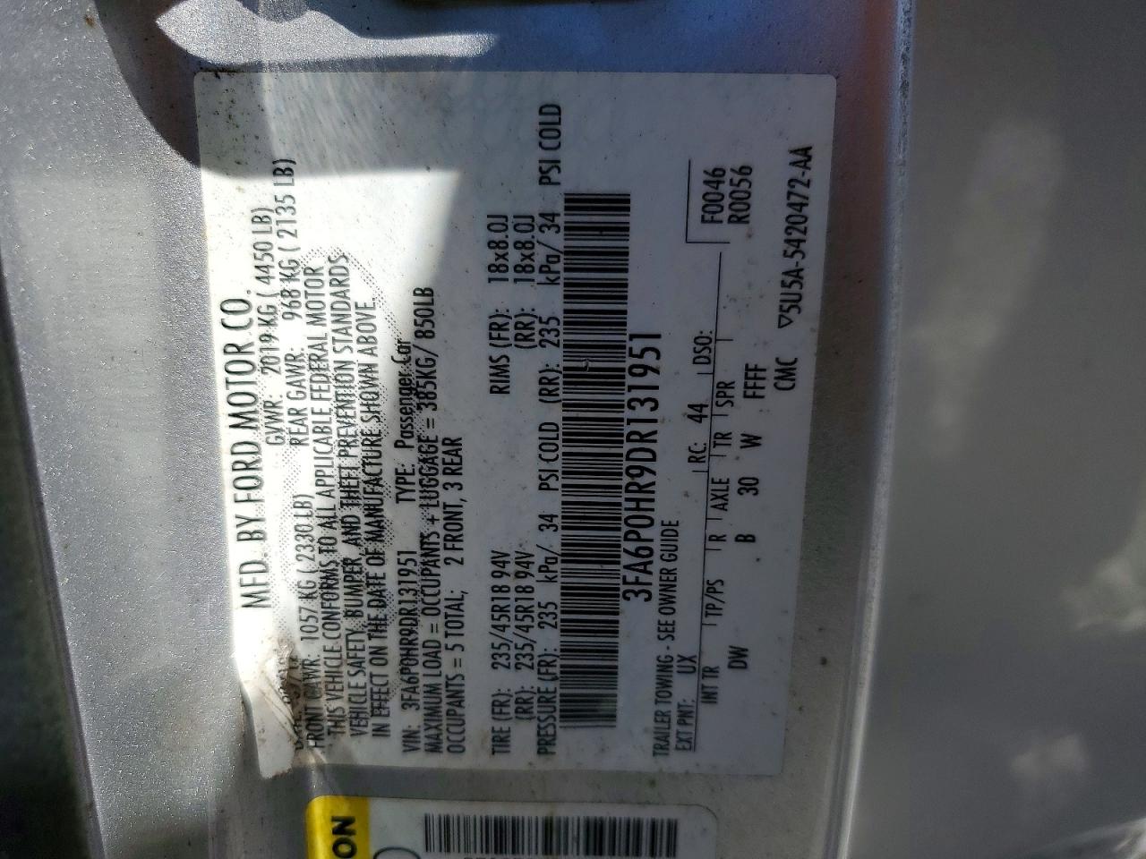 Ford Fusion Se