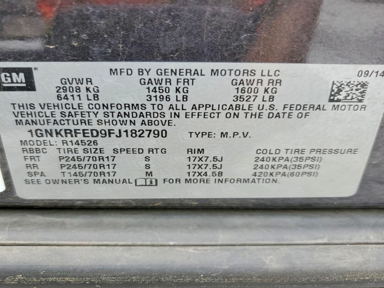 Chevrolet Traverse Ls