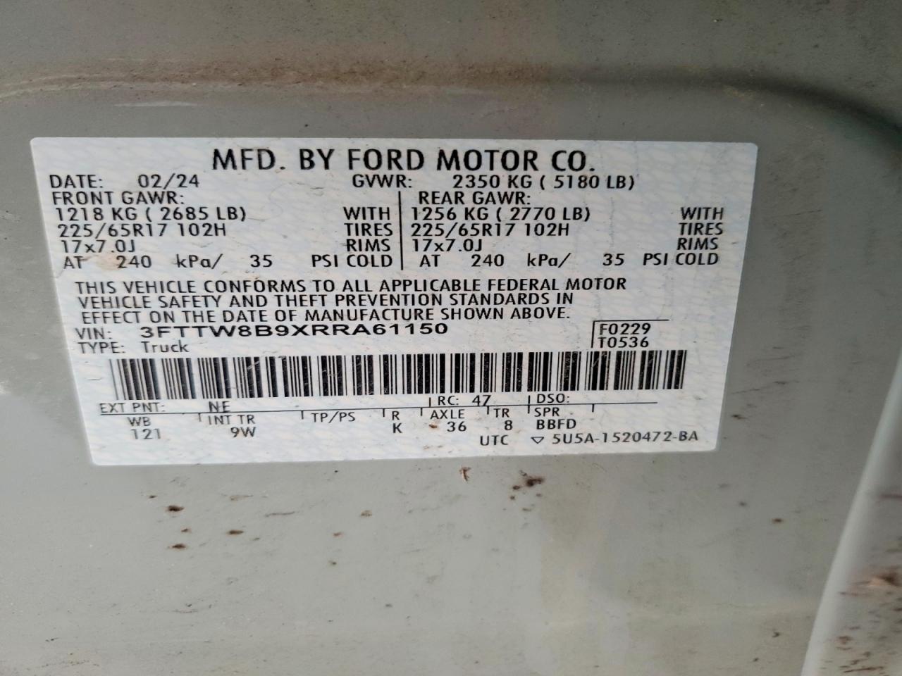 Ford Maverick Xl