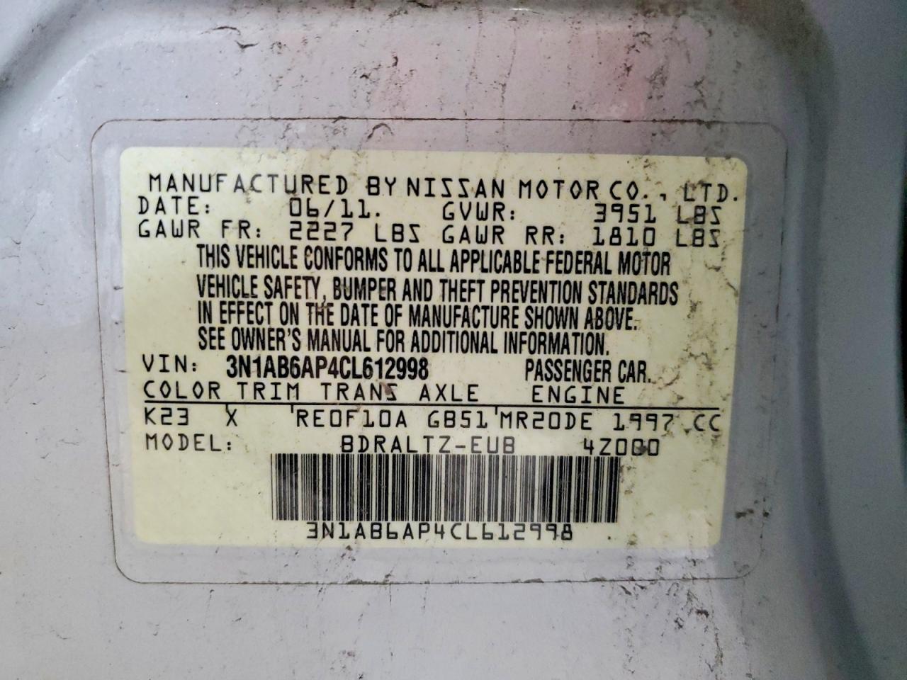Nissan Sentra 2.0