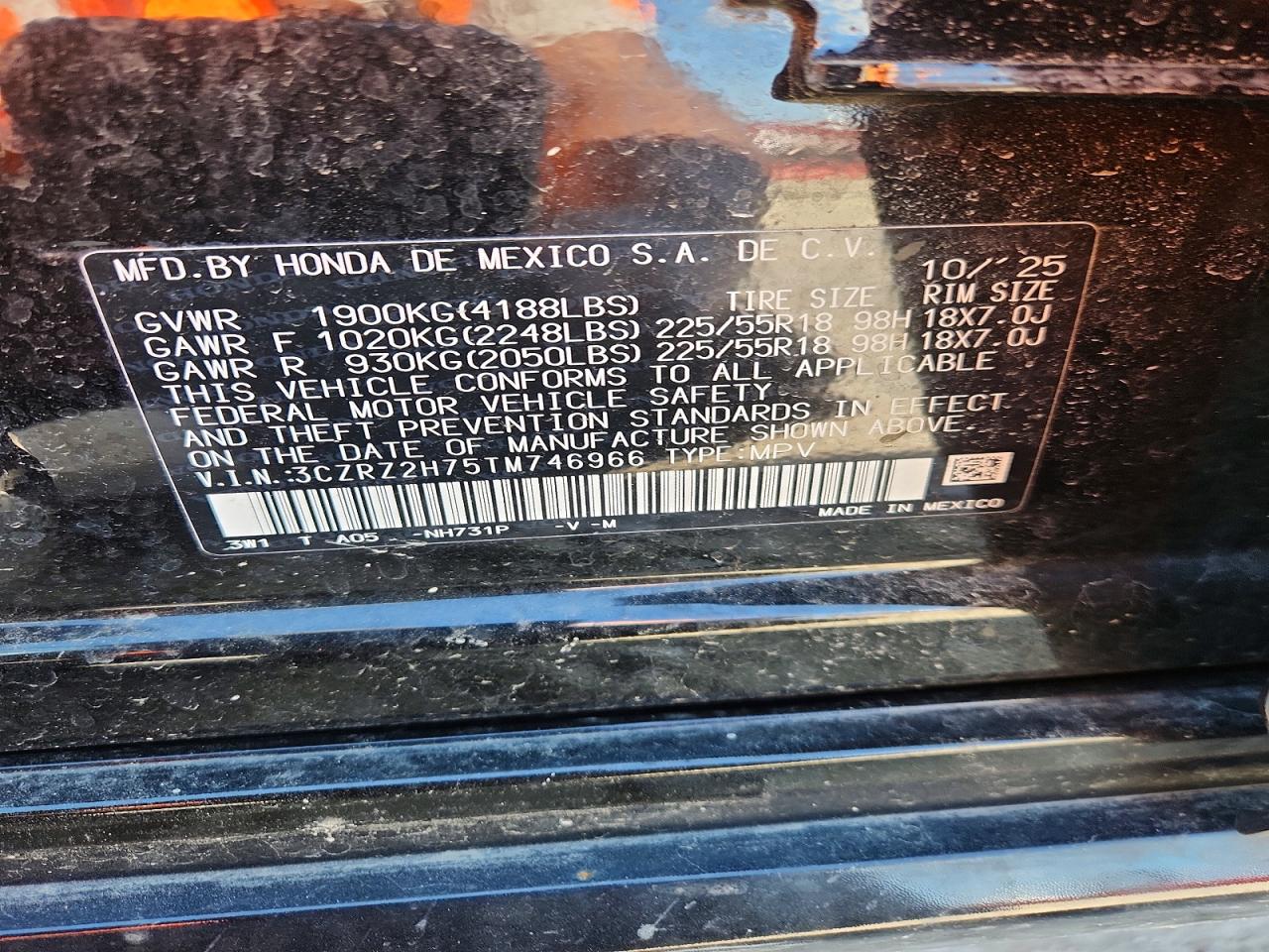 Honda HR-V Exl