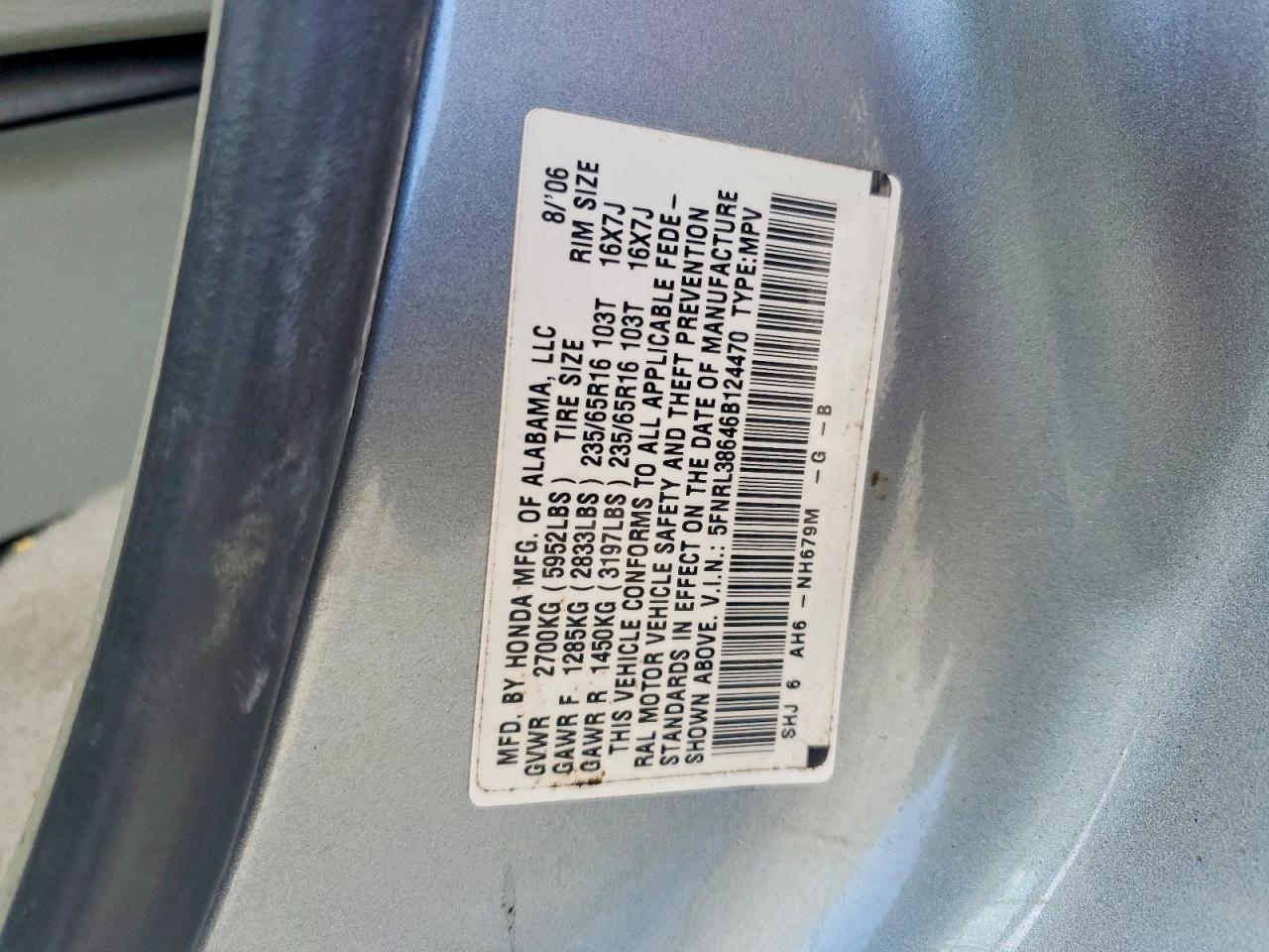 Honda Odyssey Exl