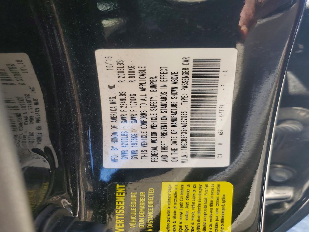Honda Accord Lx