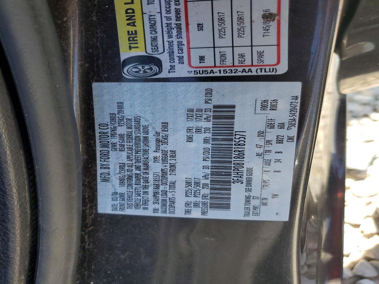 Ford Fusion Sel