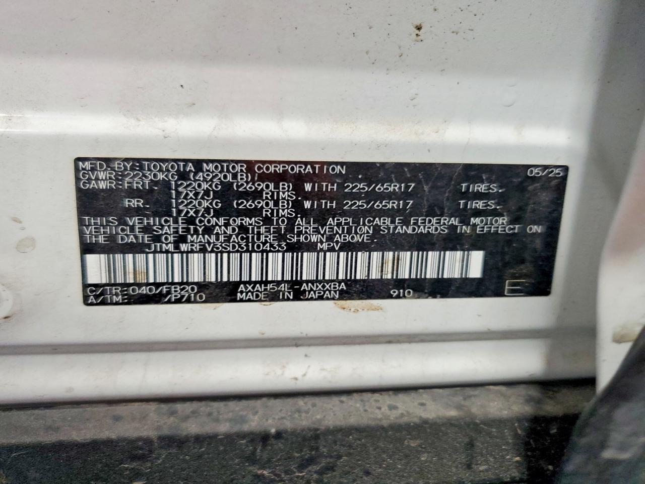 Toyota RAV4 Le