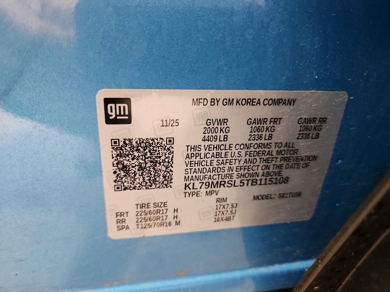 Chevrolet Trailblaze Lt
