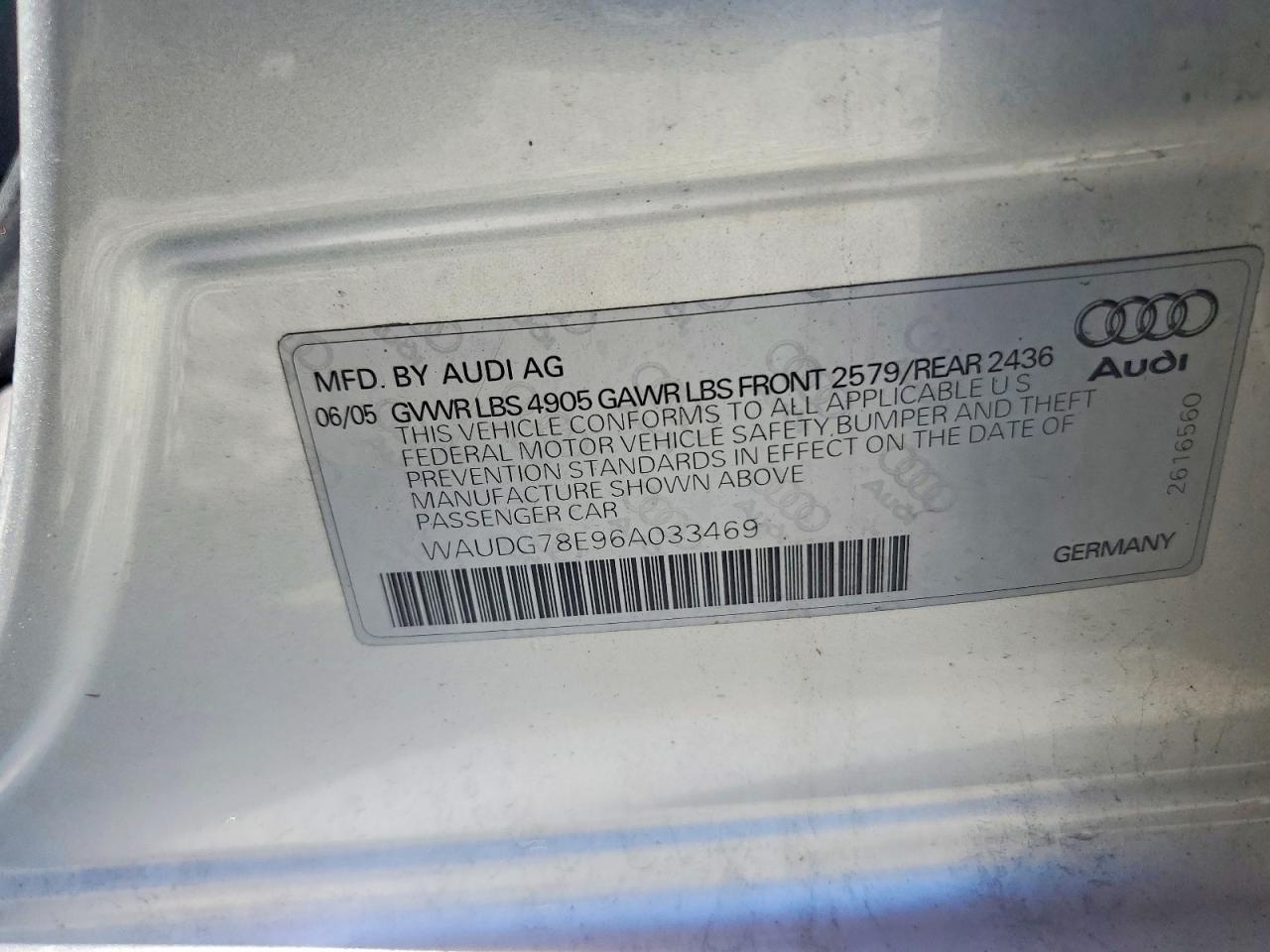 Audi A4 3.2 Quattro