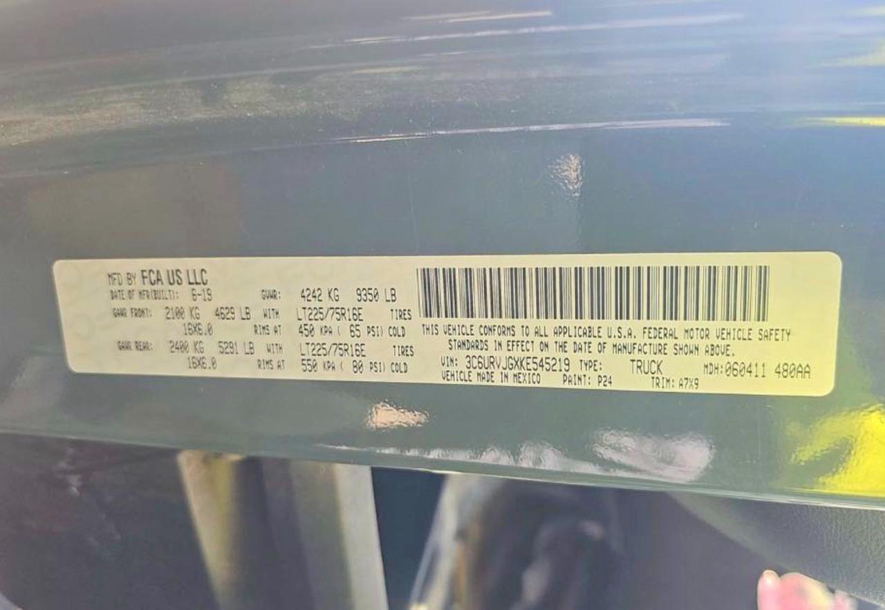 Ram Promaster 3500 High