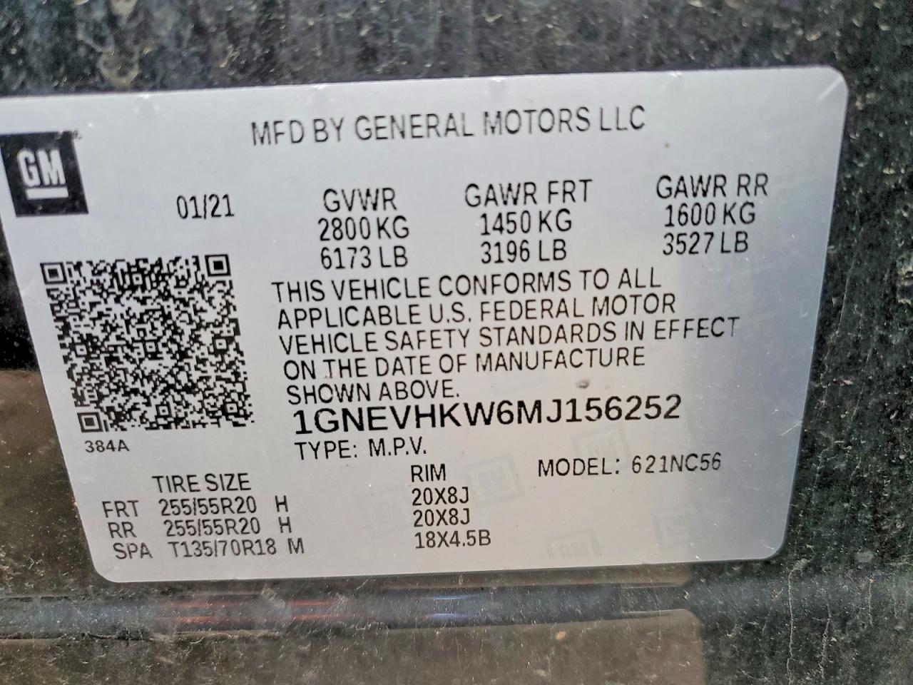 Chevrolet Traverse Lt