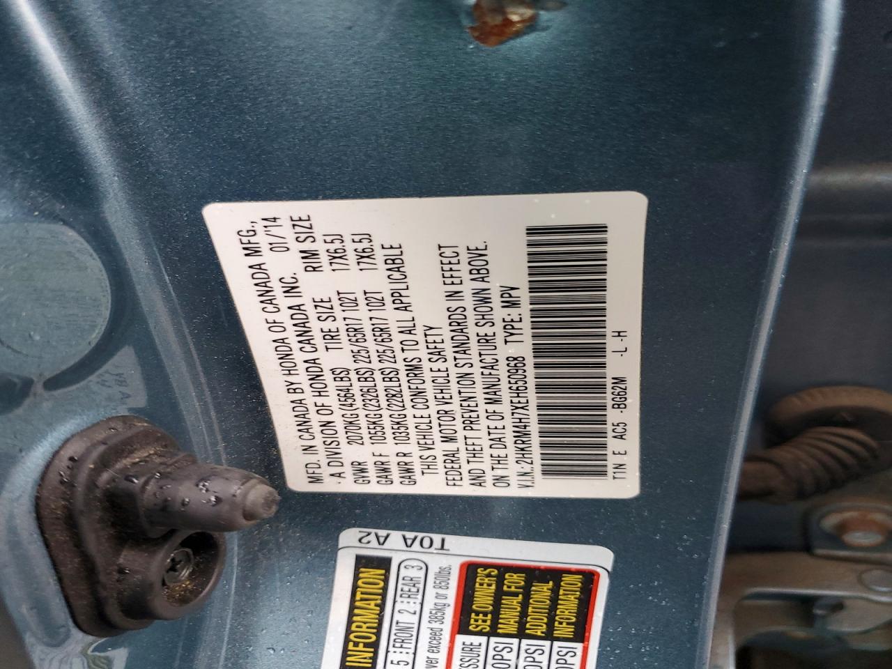 Honda Crv Exl