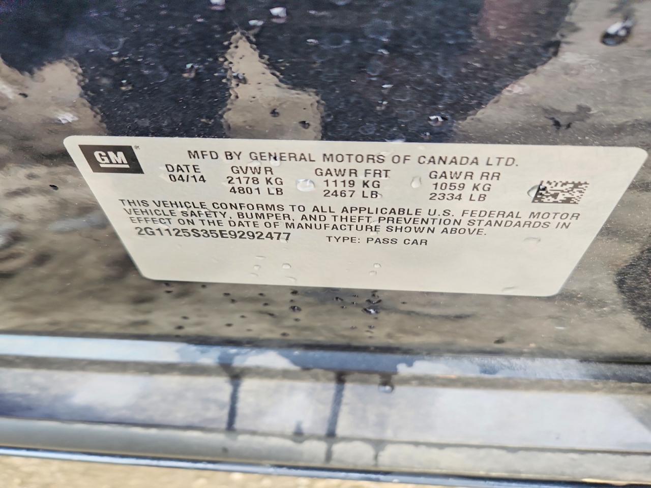 Chevrolet Impala Lt