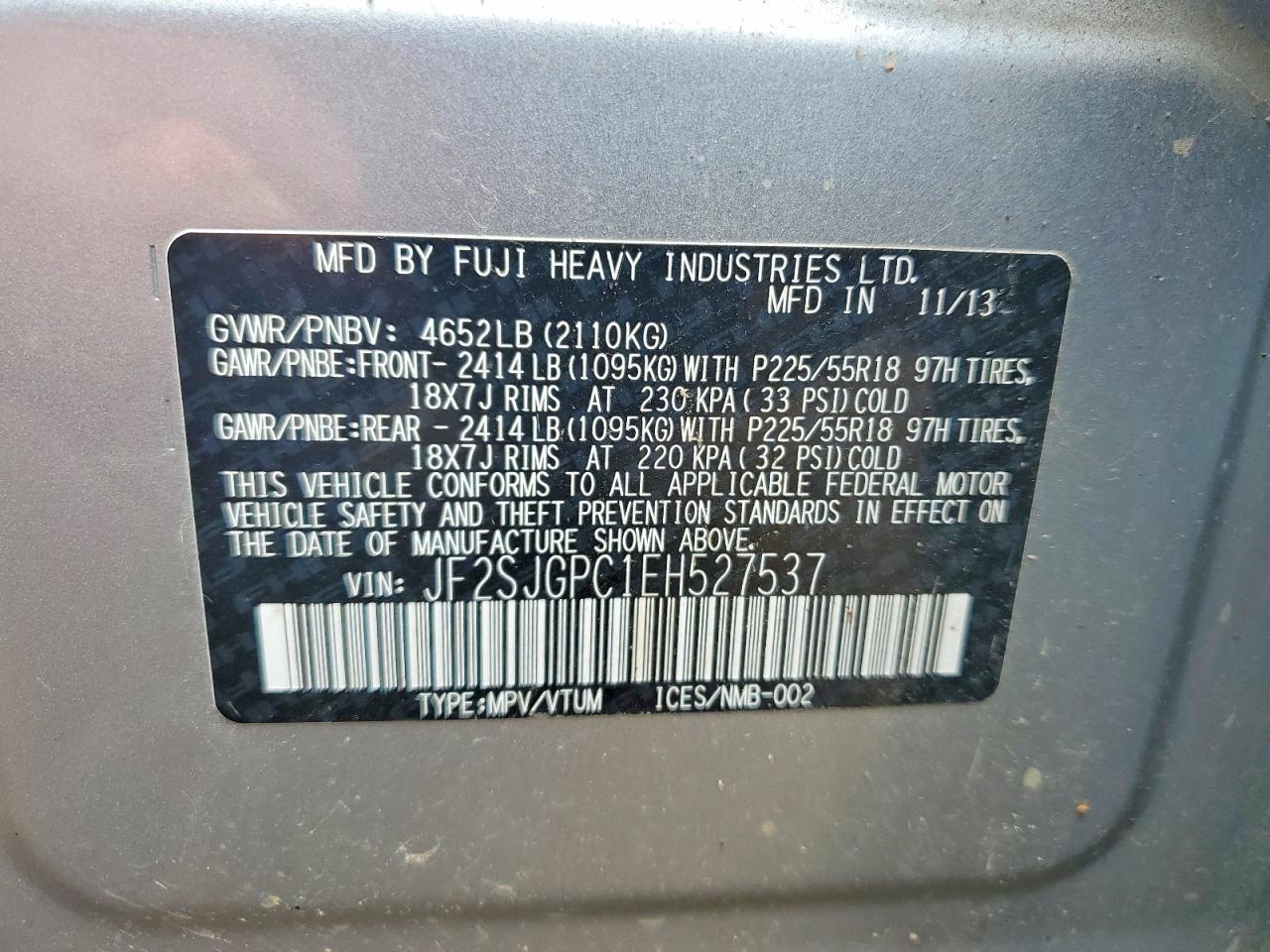 Subaru Forester 2.0xt Touring