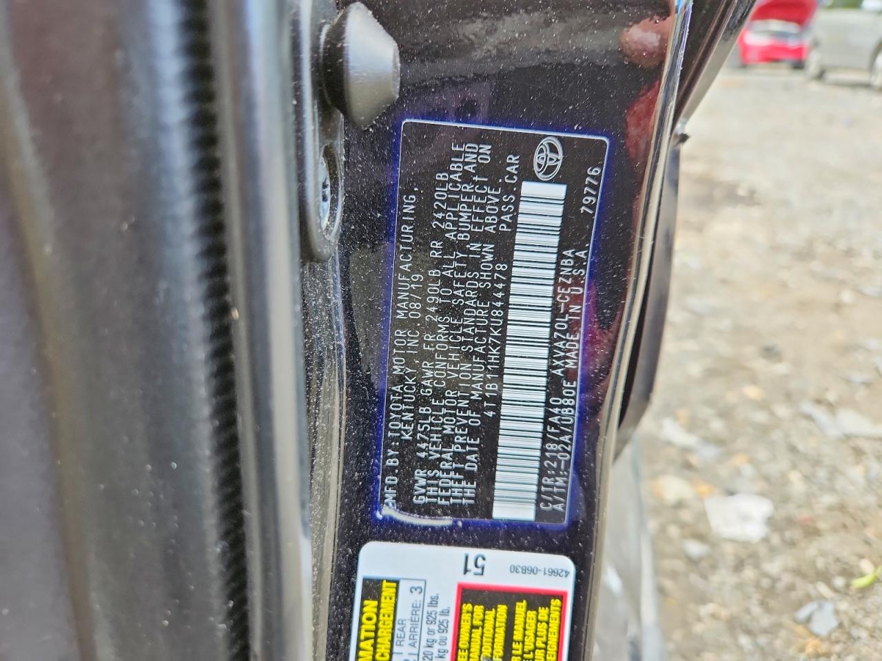 Toyota Camry Le
