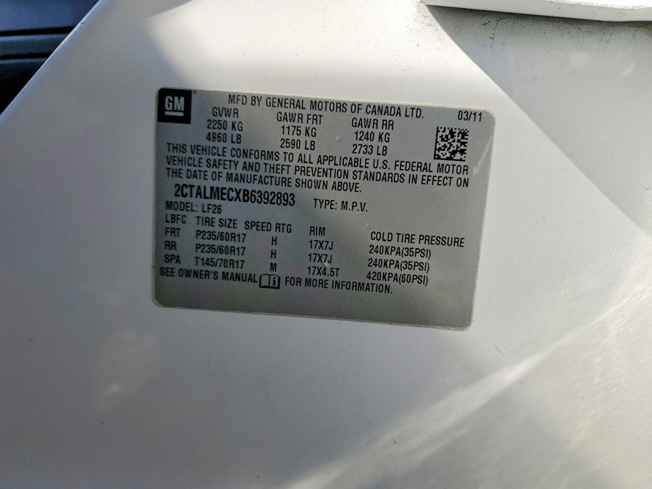 GMC Terrain Sle