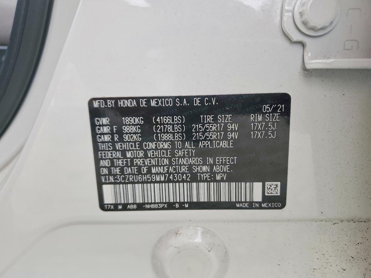 Honda HR-V Ex