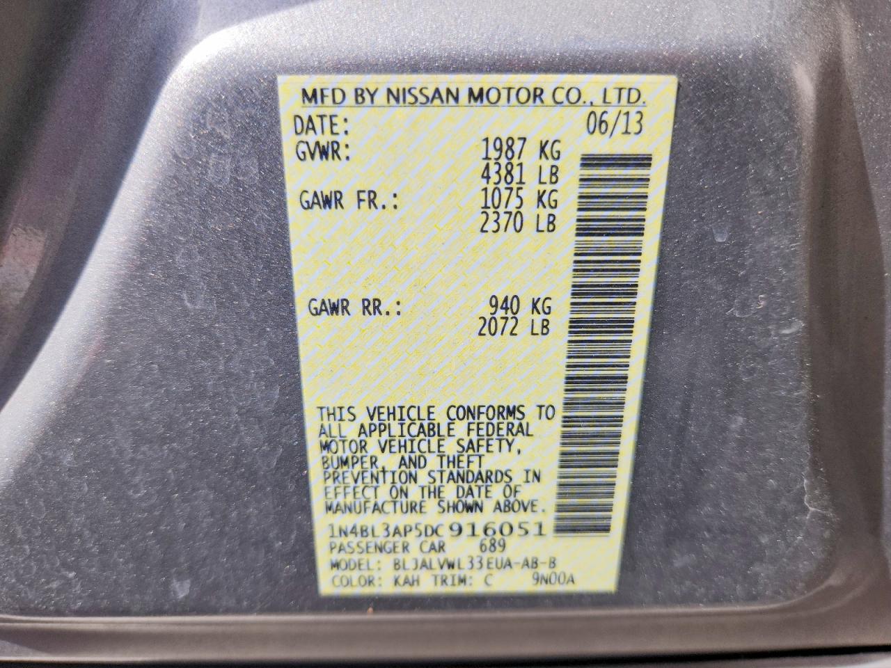 Nissan Altima 3.5 S