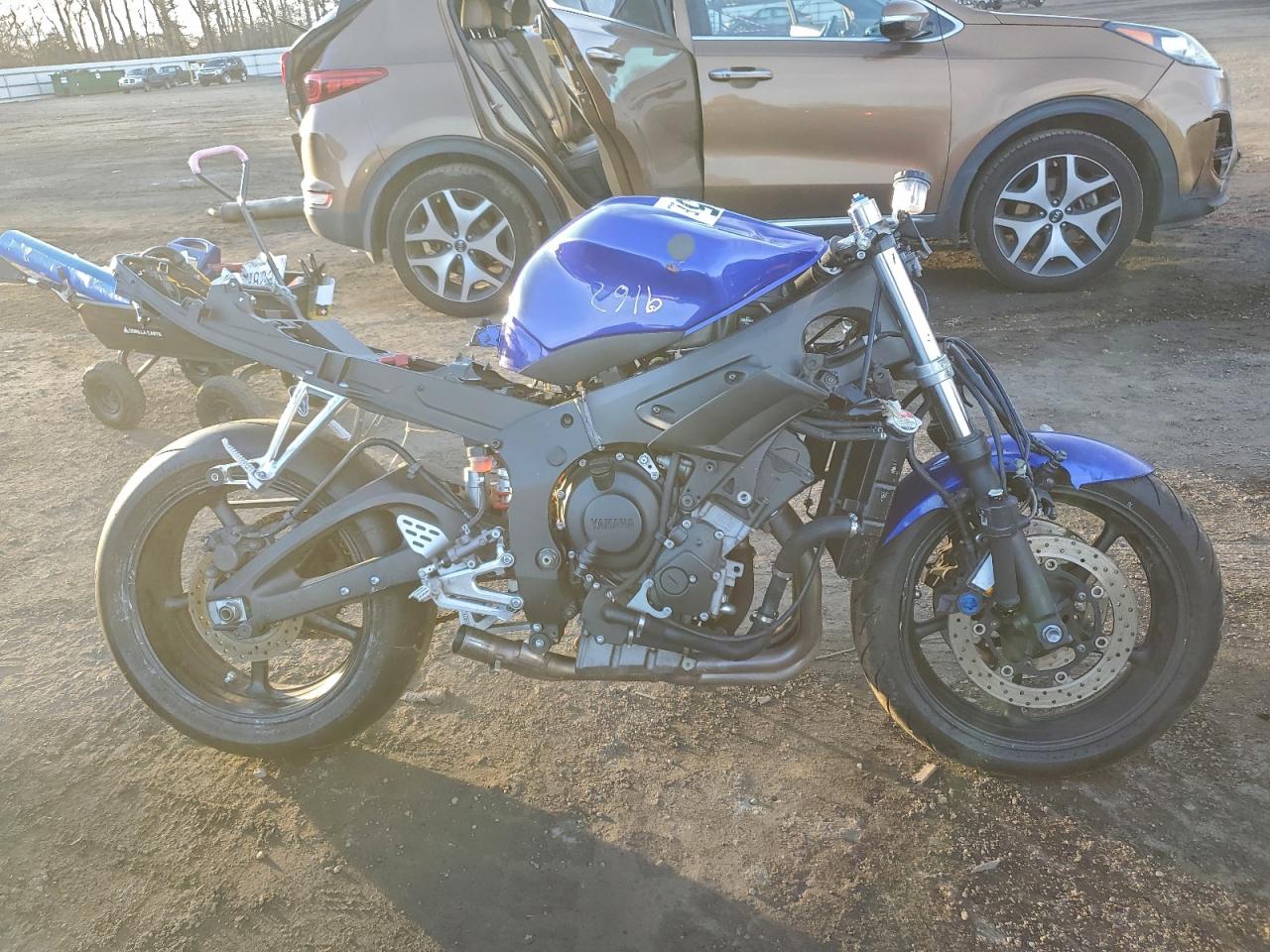 Salvage Yamaha Yzfr6 S Image
