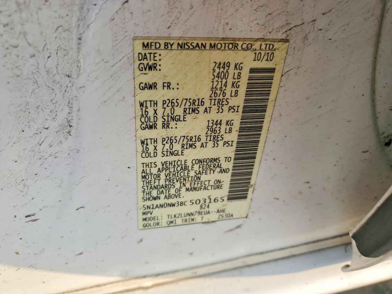 Nissan Xterra X