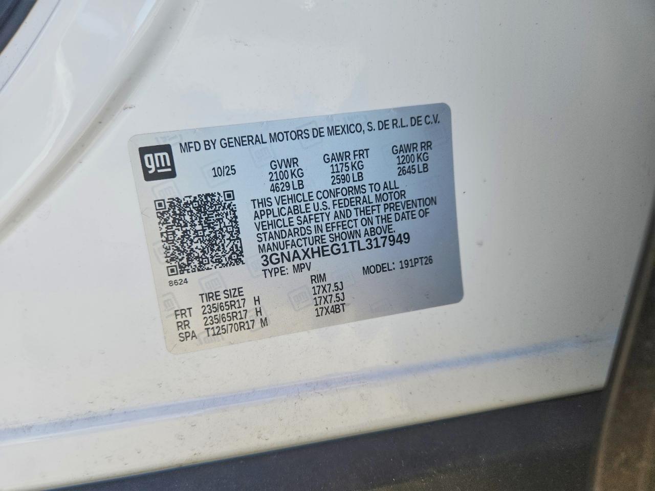 Chevrolet Equinox Lt