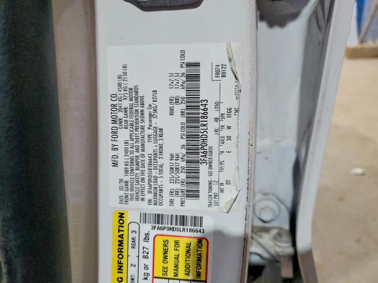 Ford Fusion Se