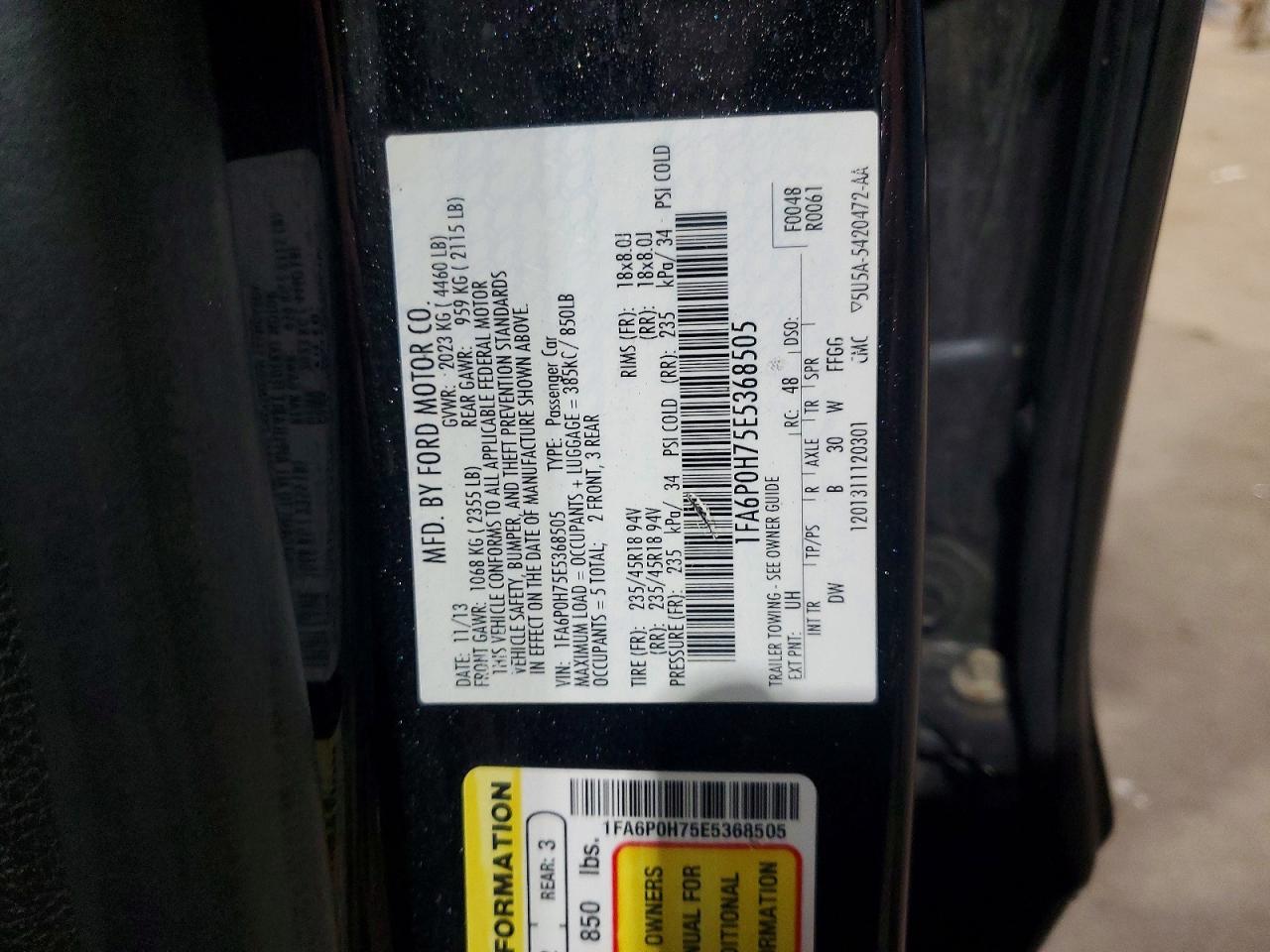 Ford Fusion Se