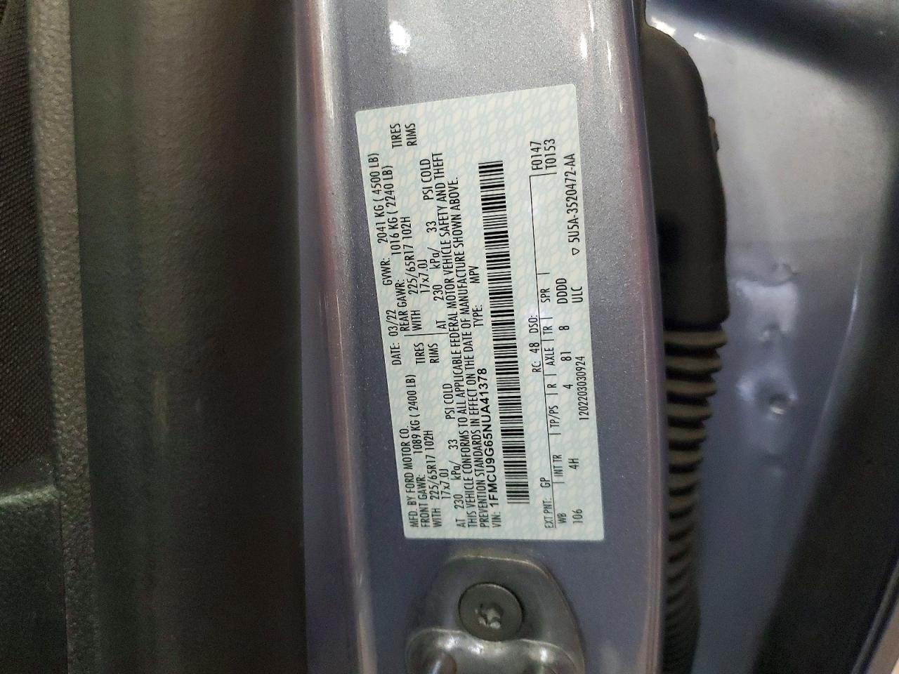 Ford Escape Se