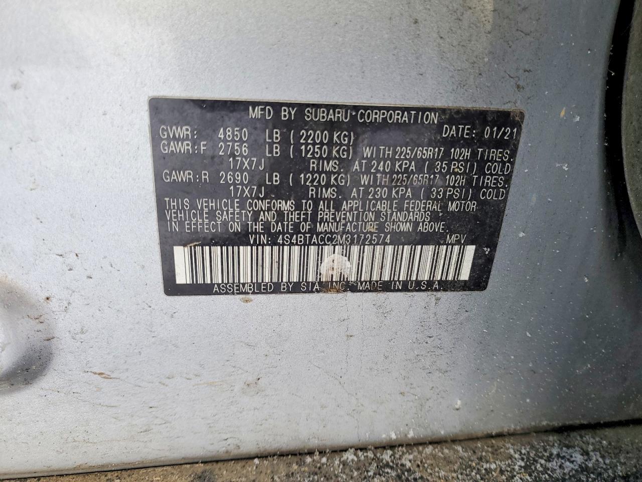 Subaru Outback Premium