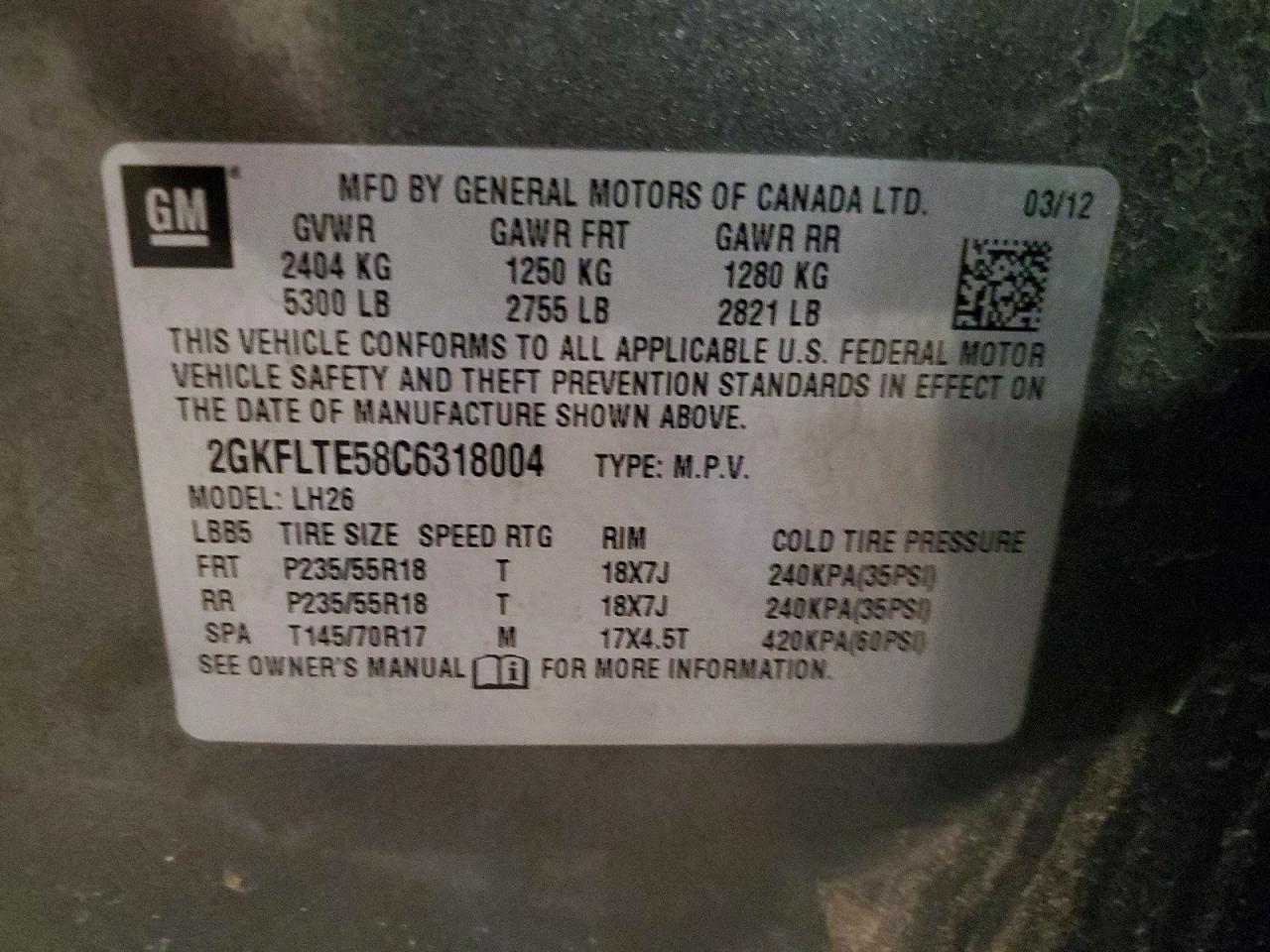 GMC Terrain Sle