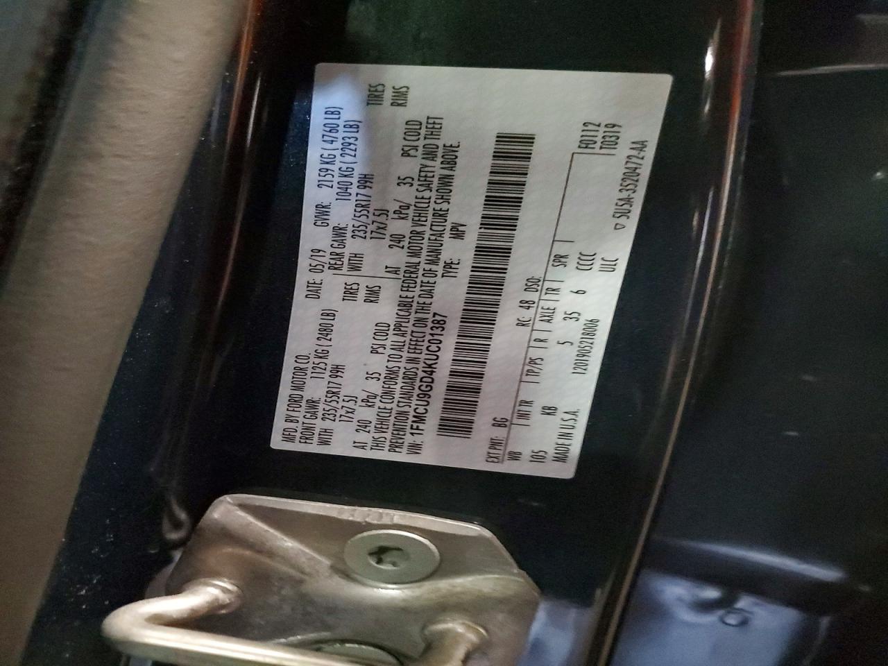 Ford Escape Se