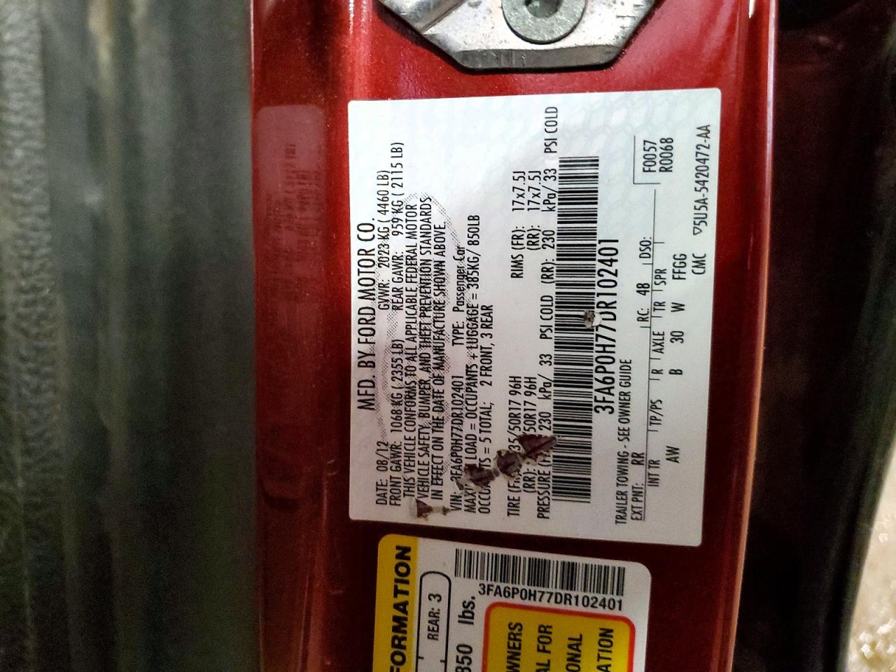 Ford Fusion Se