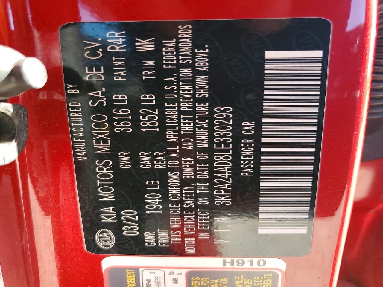 Kia Rio S