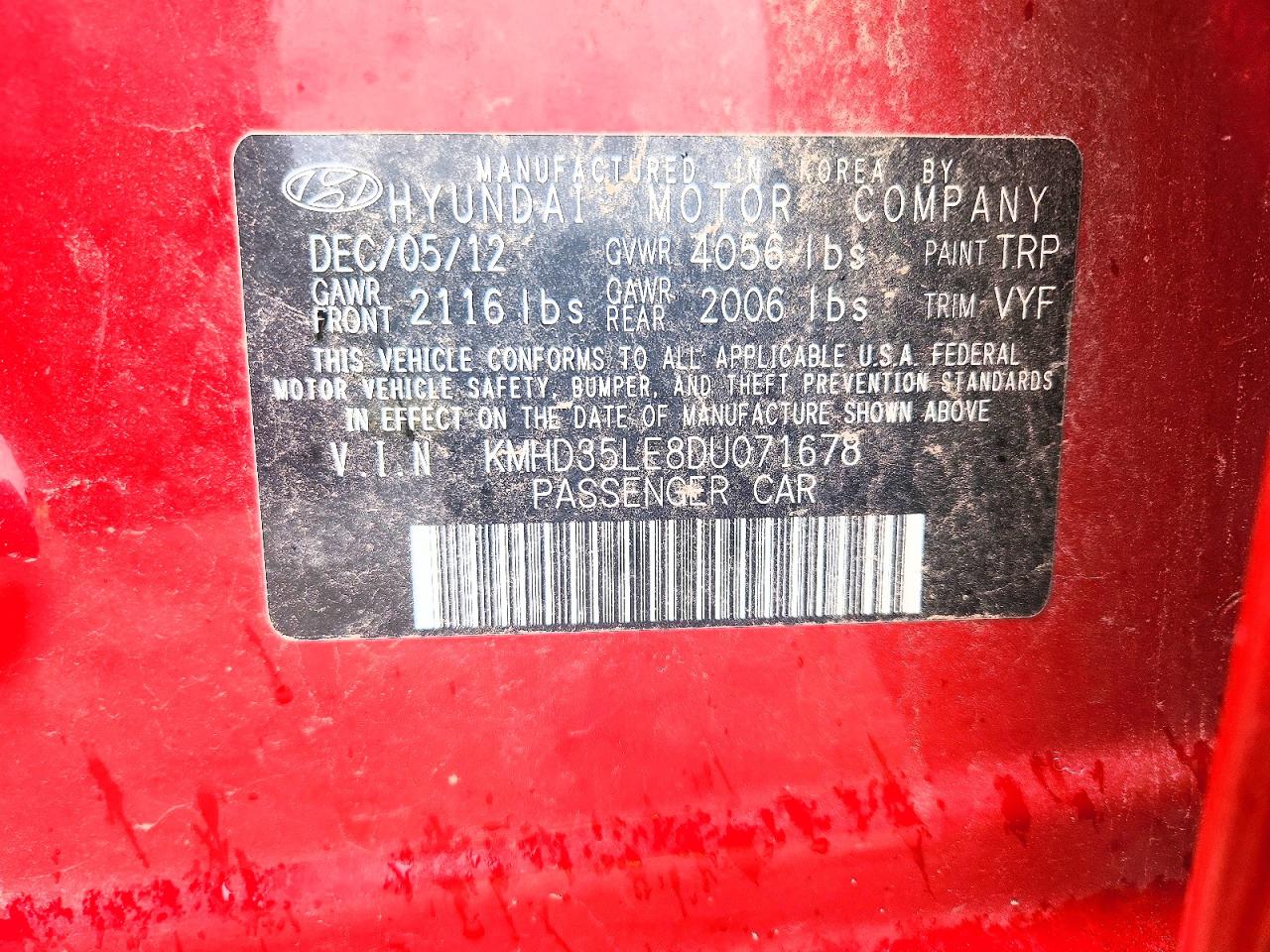 Hyundai ELANTRA Base