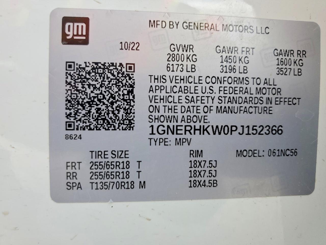 Chevrolet Traverse Lt