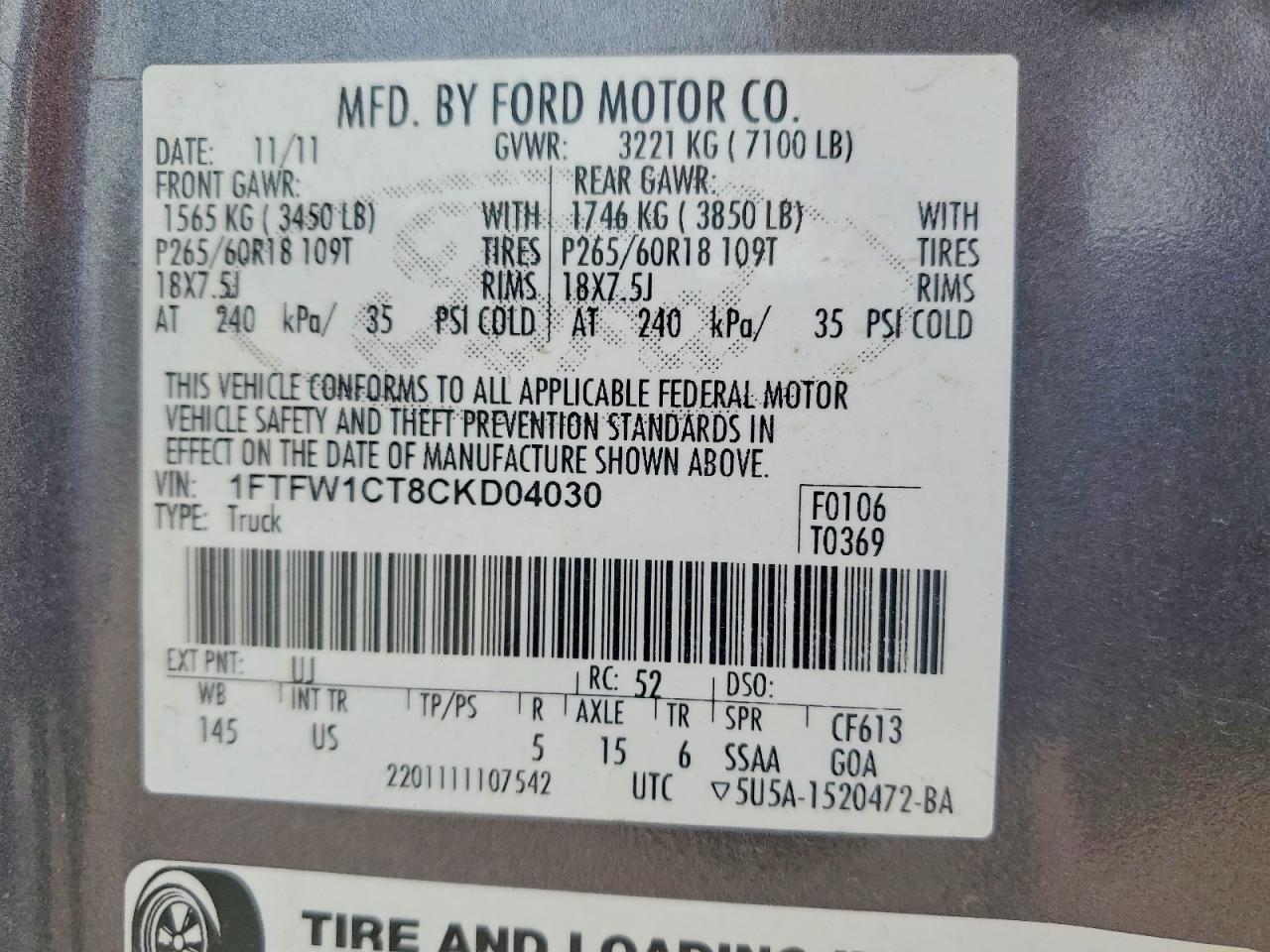 Ford F-150 Supercrew