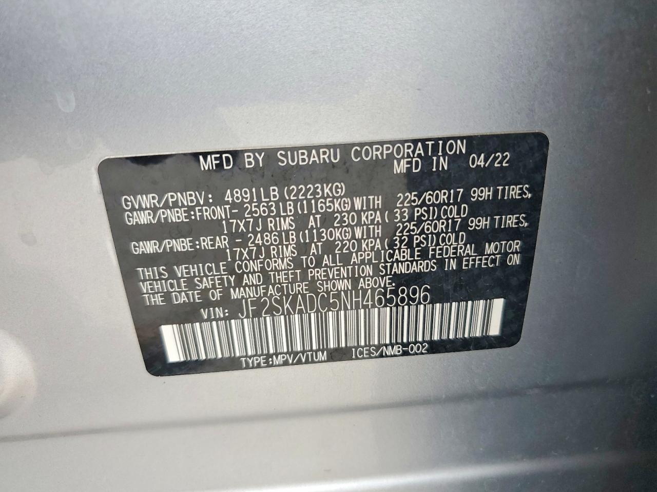 Subaru Forester Premium