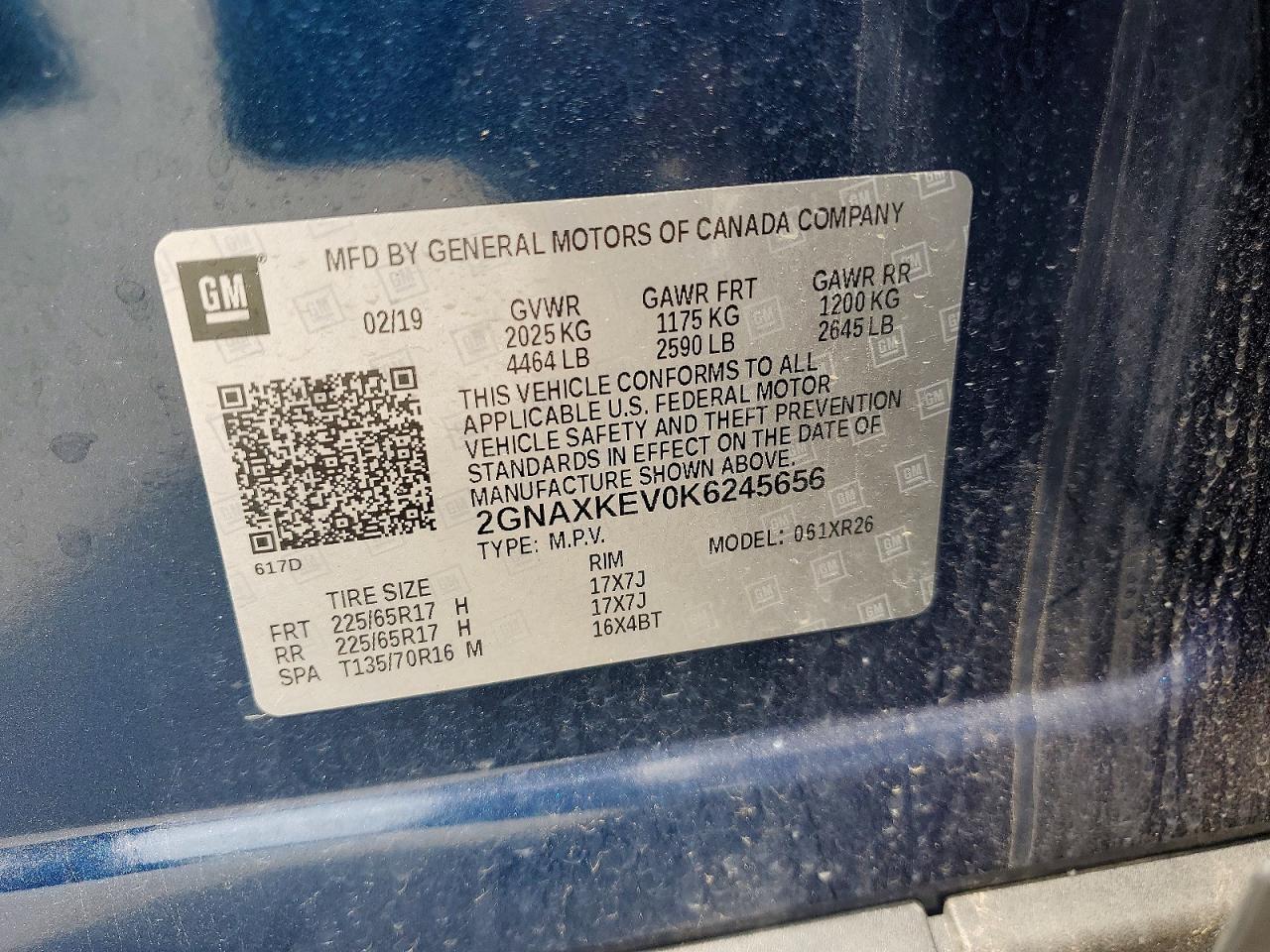 Chevrolet Equinox Lt