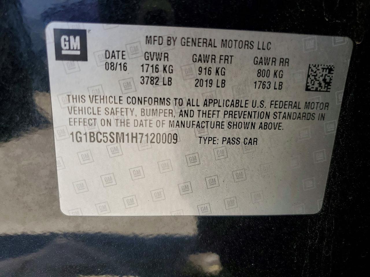 Chevrolet Cruze Ls