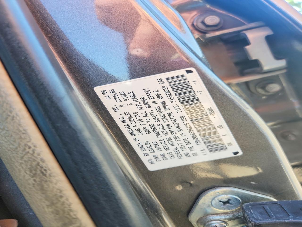 Honda Accord Ex