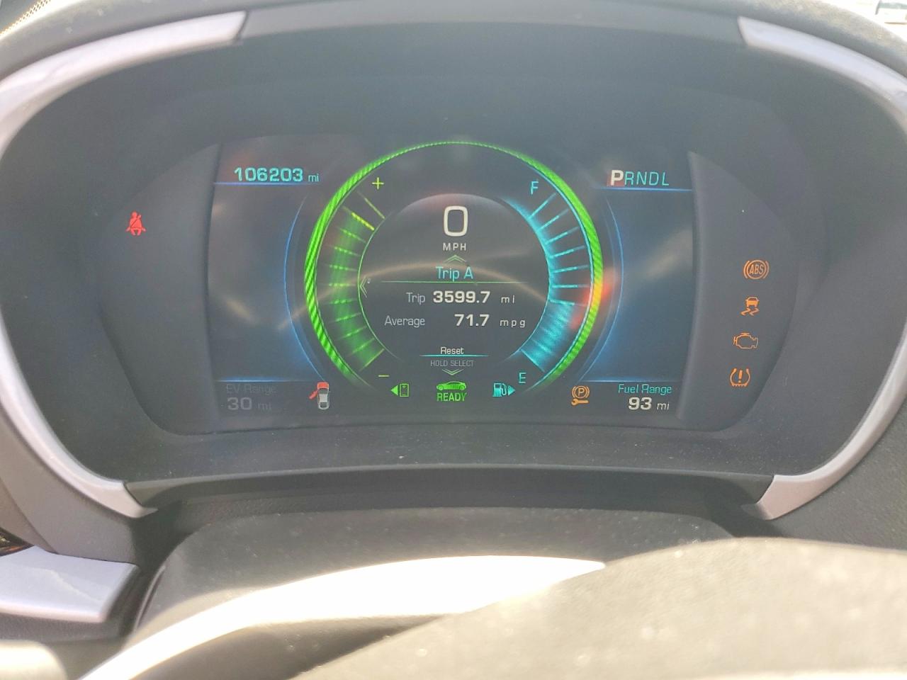Chevrolet Volt Lt