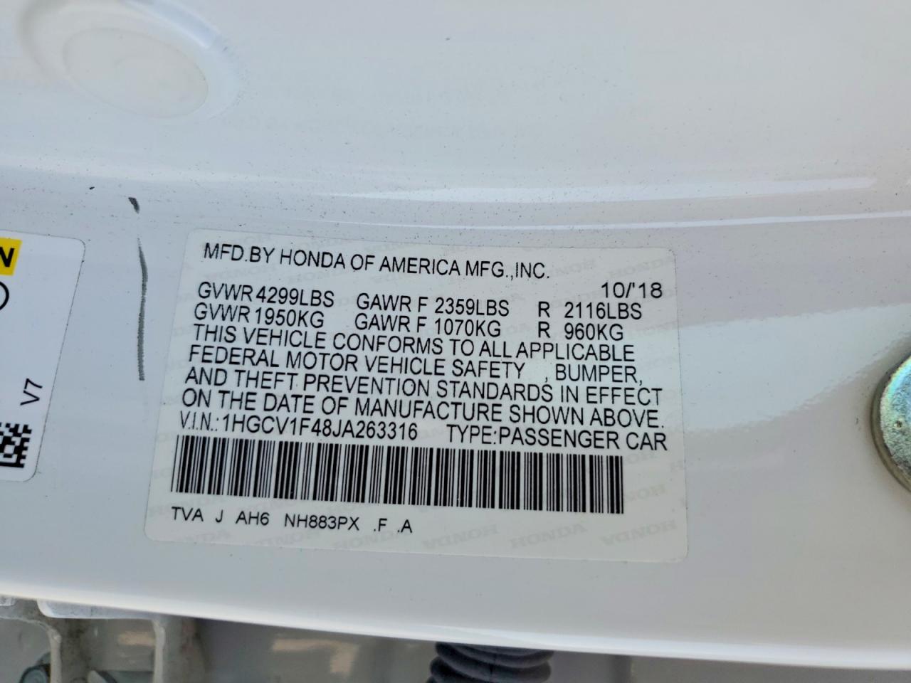 Honda Accord Ex