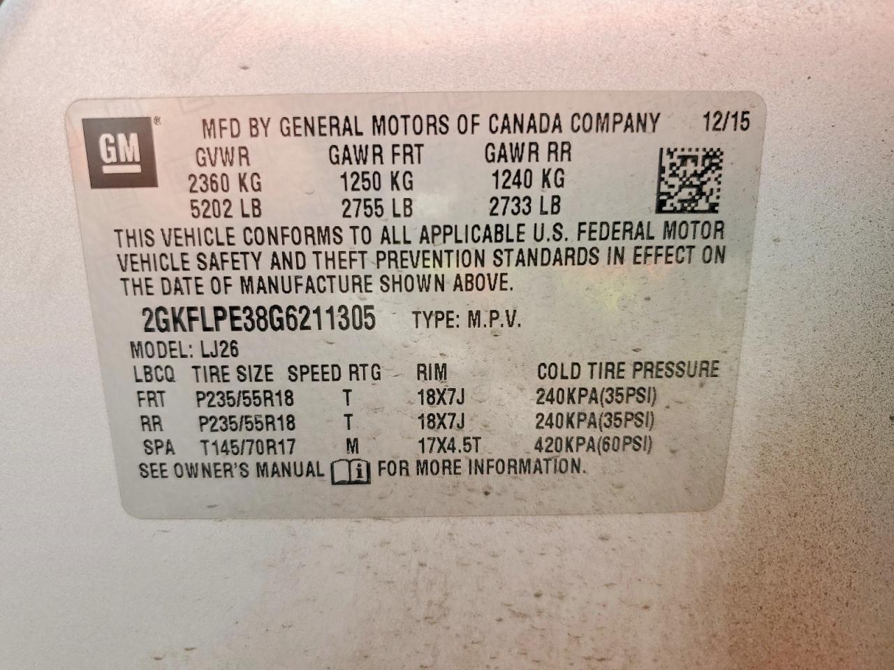 GMC Terrain Slt